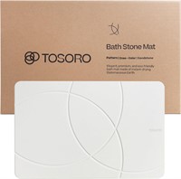 Stone Bath Mat, DE Non-Slip Shower Mat