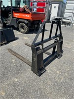 Used Quick Attach Pallet Forks