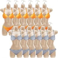 Kigley 12 Pcs Flesh Female Mannequin Torso Dress