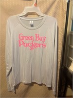 New Green Bay Packers women’s long sleeve shirt M