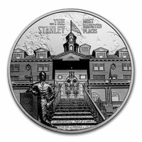 2023 2 Oz Silver Most Haunted Places: The Stanley