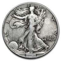 90% Silver Walking Liberty Halves $10 20-coin