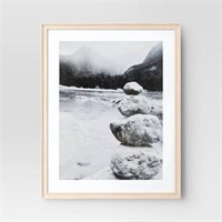 22x28 Matted 18x24 Wedge Poster Frame
