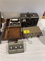 GROUP OF VINTAGE ELECTRONIC TEST EQUIPMENT