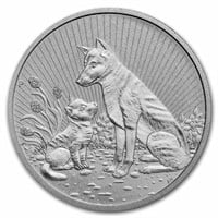 2022 2 Oz Silver Dingo Coin