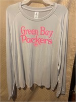 New Green Bay Packers women’s long sleeve shirt L