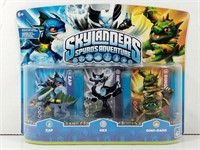 NEW Skylanders Zap/Hex/Dino-Rang Figure Pack