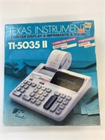 Texas Instruments TI-5035 II Printer 12 Digit