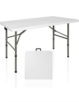$95 BQKOZFIN 4ft Plastic Folding Table