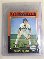1975 tops mini robin yount rookie