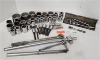 Assorted Sockets Wrenches