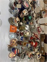 HUGE GROUP OF BEER CANS, BEER CUPS, STEINS,