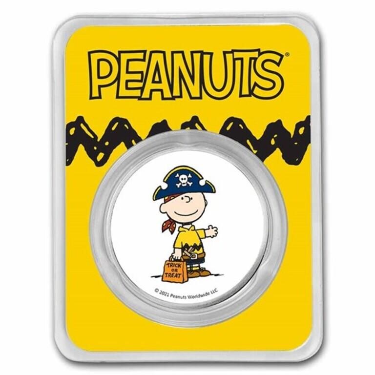Charlie Brown Pirate Costume 1 Oz Colored Silver