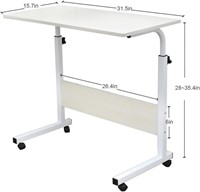 sogesfurniture Mobile Side Table 31.4 Inches