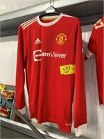 SZ MEDIUM MANCHESTER UNITED SOCCER LONG SLEEVE