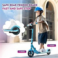 RCB Electric Scooter for Kids - Light Blue
