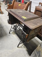 ANTIQUE SEWING MACHINE CABINET...NO SEWING