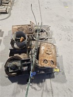 ELECTRIC CHAIN SAW, WIRE, STOVE COVERS, LIGHTNING