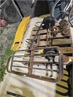 WEIGHTS, RACK FOR TRAILER HITCH