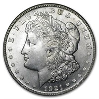 1921-s Morgan Dollar Bu