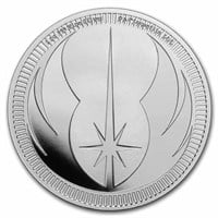 2023 Niue 1oz Silver $2 Star Wars Jedi Order Crest
