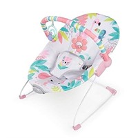 Bright Starts Baby Bouncer - Flamingo Vibes, Pink