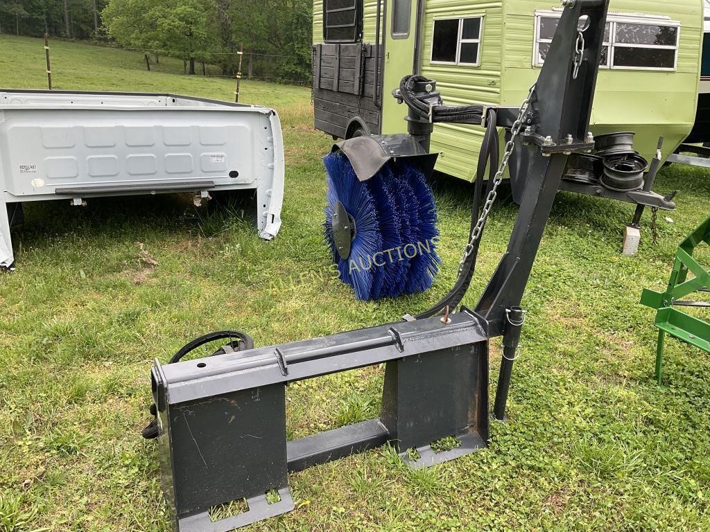 NEW SKID STEER BOOM SWEEPER