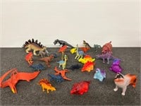 Dinosaur Figures, A Few Floating Glow Dinos