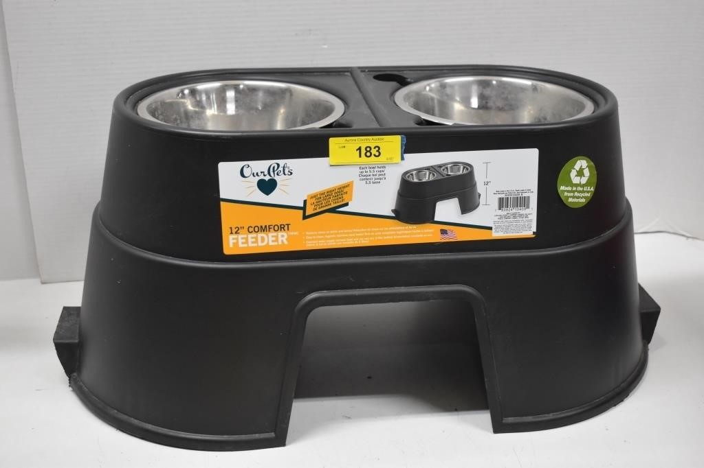 Two Bowl Pet Feeding Station