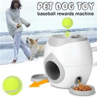 Fetch-N-Treat Dog Toy Tennis Ball Machine Fetch ay