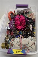 15.6 Lbs of Jewelry, Watches & More  w/ Tub