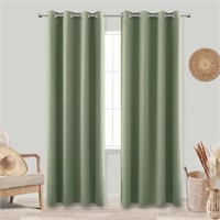 KOUFALL 2 Panels Set 95 Inch Curtains for Living