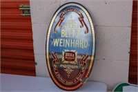 Blitz Weinhard beer sign