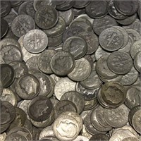 90% Silver Coins - $5 Face Value Roll - Dimes