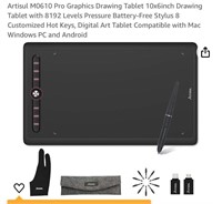 Artisul M0610 Pro Graphics Drawing Tablet
