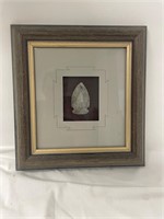 Quartz Arrowhead in display frame #91
