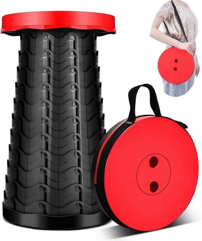 Upgraded Portable Collapsible Telescopic Stool