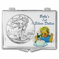 2023 1 Oz Silver Eagle Baby's First Dollar Design