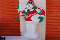 Vintage Strohman Plastic bear sign