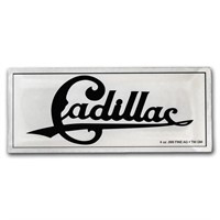 Cadillac Motor Car Company Emblem 4 Oz Silver