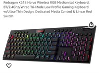 Redragon K618 Horus RGB Mechanical Keyboard