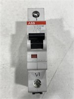 ABB Circuit Breakers S201M-C6. USED (6)