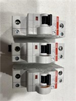 ABB Circuit Breakers S201M-C10. USED (3)