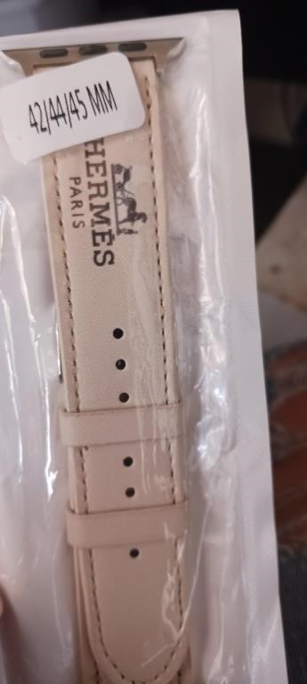 HERMES 42/44/45MM WATCH BAND AUTHENTICY UNKNOWN