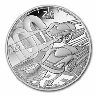 2023 Silver Proof 24h Du Mans Race 100th Anniv.