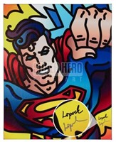 Superman - 16" x 20" Gallery Wrapped Canvas