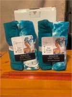 2 new Mainstays 2 pack hair wraps