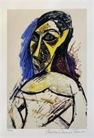 Picasso FEMALE NUDE STUDY Estate Signed Limited Ed