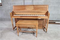 SPINET PLAYER PIANO: