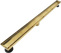Neodrain 48-inch Gold Linear Shower Drain